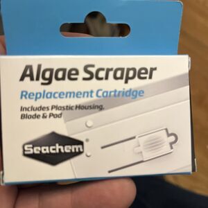 Seachem Algae Scraper Replacement Kit Fish‎ Tank Aquarium Cleaning Maintenance